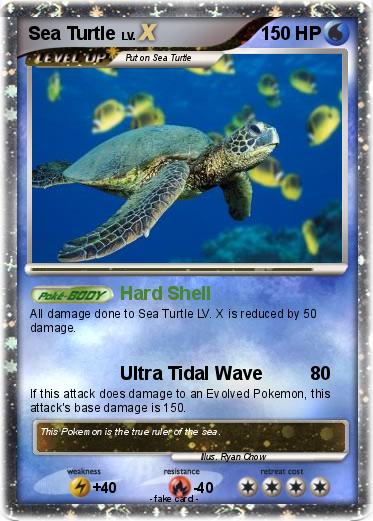 Pokemon Sea Turtle