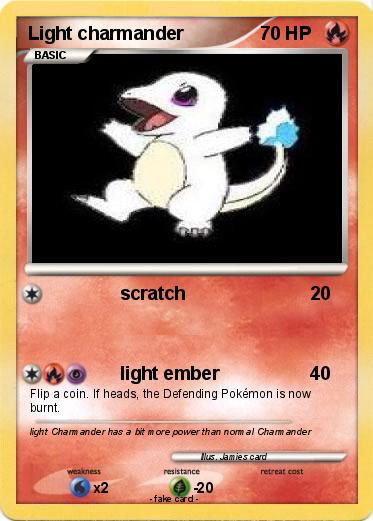 Pokemon Light charmander