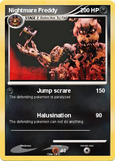 Pokemon Nightmare Freddy