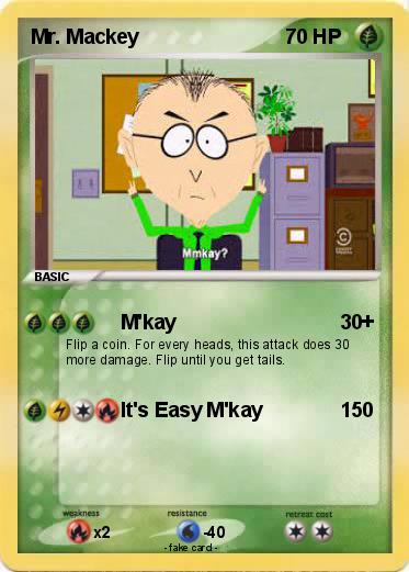 Pokemon Mr. Mackey