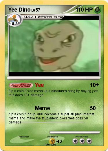 Pokemon Yee Dino