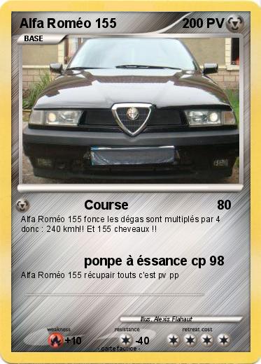 Pokemon Alfa Roméo 155