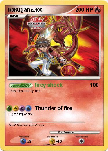 Pokemon bakugan