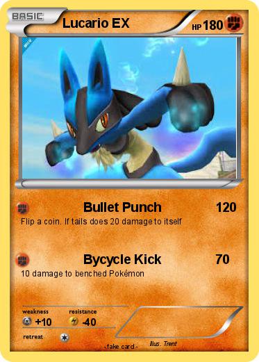 Pokemon Lucario EX