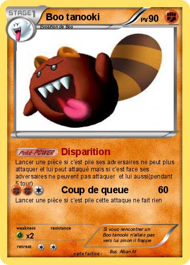 Pokemon Boo tanooki