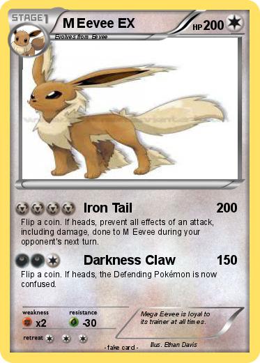 Pokemon M Eevee EX