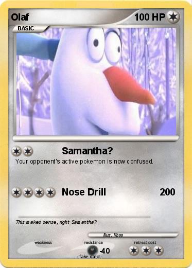 Pokemon Olaf