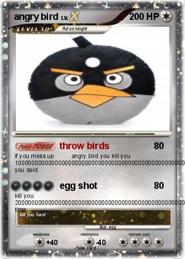 Pokemon angry bird