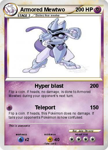 Pokemon Armored Mewtwo