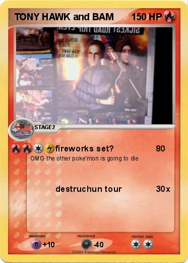 Pokemon TONY HAWK and BAM
