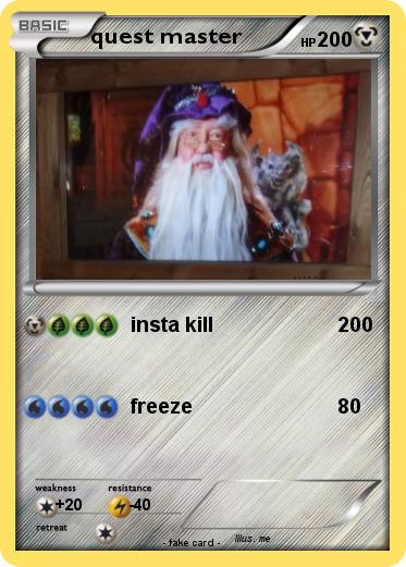 Pokemon quest master