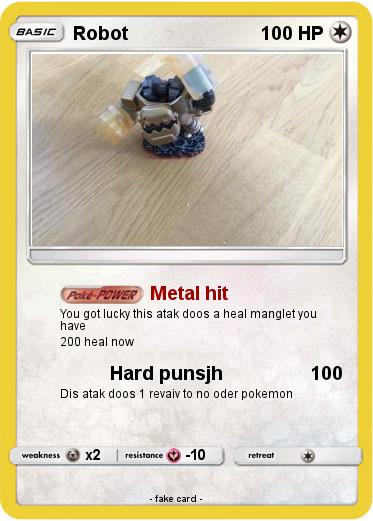 Pokemon Robot