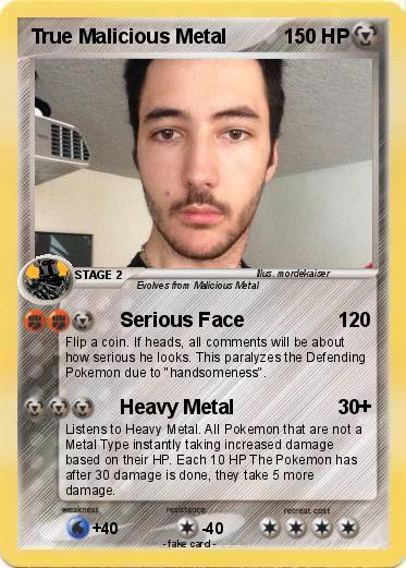 Pokemon True Malicious Metal