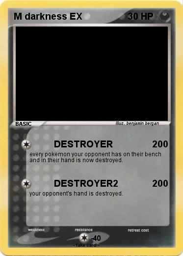 Pokemon M darkness EX