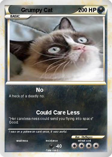 Pokemon Grumpy Cat