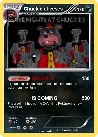 Pokemon Chuck e cheeses