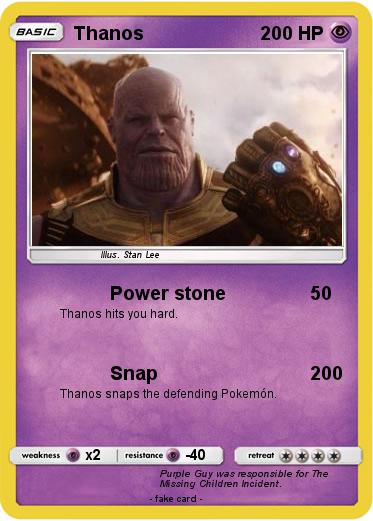 Pokemon Thanos