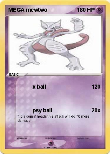 Pokemon MEGA mewtwo