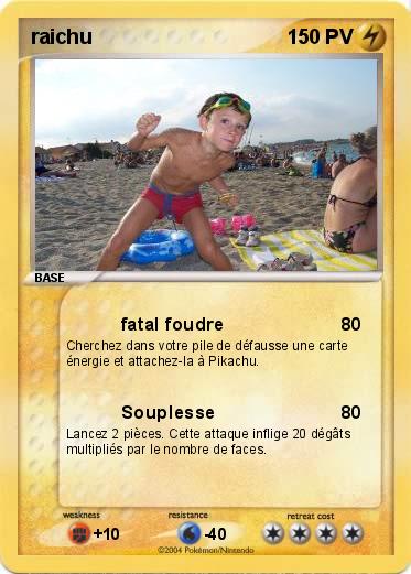 Pokemon raichu
