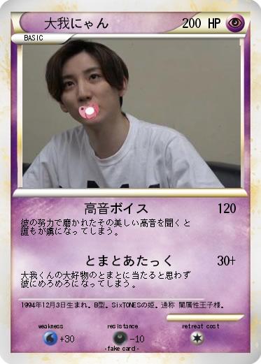 Pokemon 大我にゃん