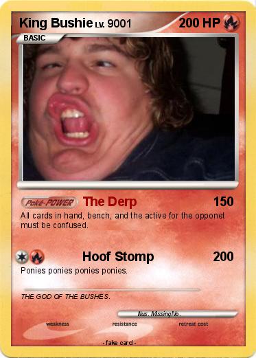 Pokemon King Bushie