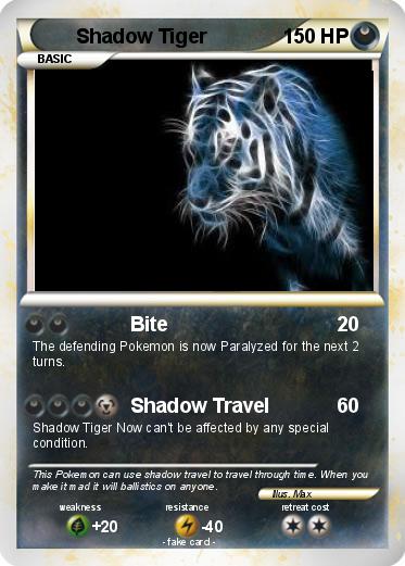 Pokemon Shadow Tiger
