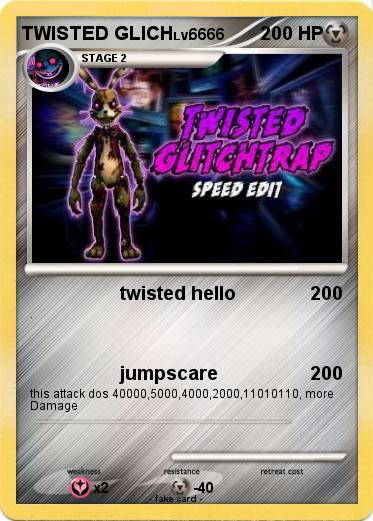 Pokemon TWISTED GLICH