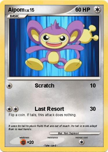 Pokemon Aipom