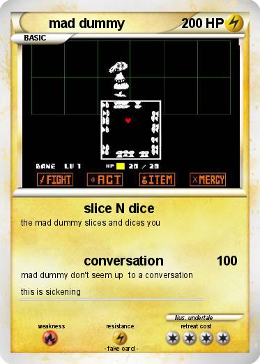 Pokemon mad dummy