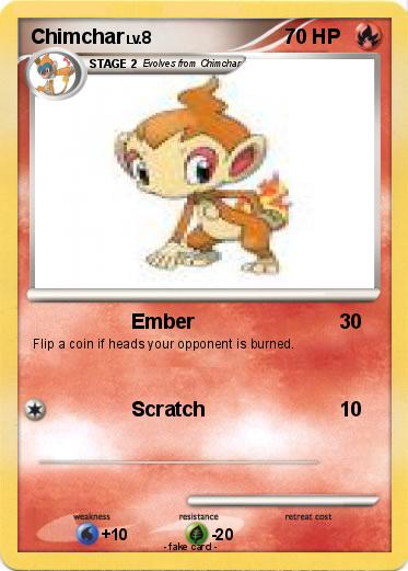 Pokemon Chimchar