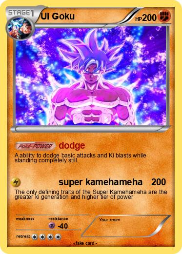Pokemon UI Goku