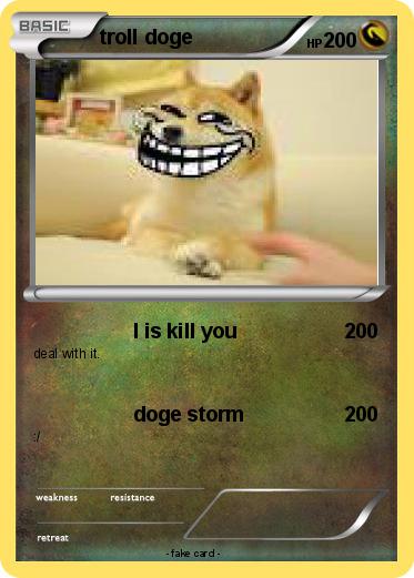 Pokemon troll doge