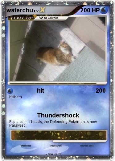 Pokemon waterchu