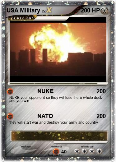 Pokemon USA Military