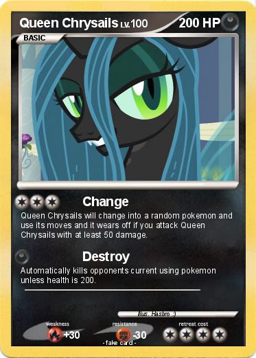 Pokemon Queen Chrysails