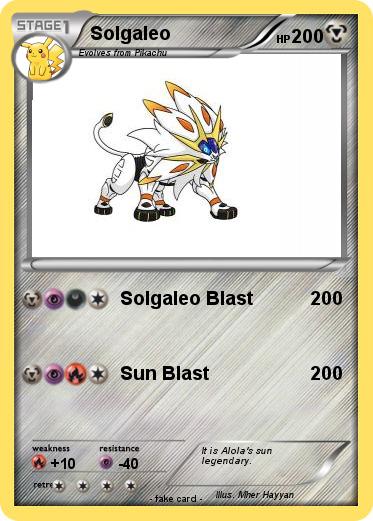 Pokemon Solgaleo