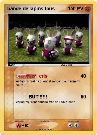 Pokemon bande de lapins fous