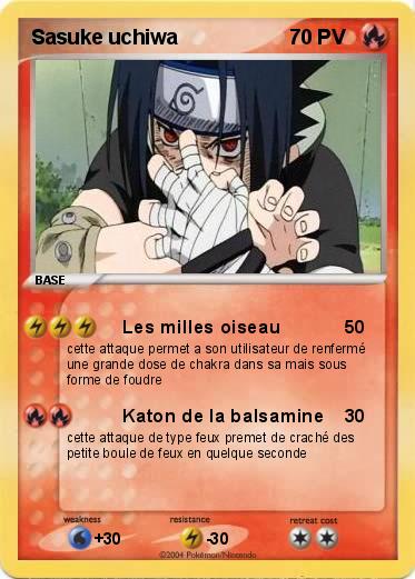 Pokemon Sasuke uchiwa