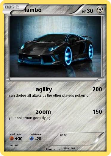 Pokemon lambo