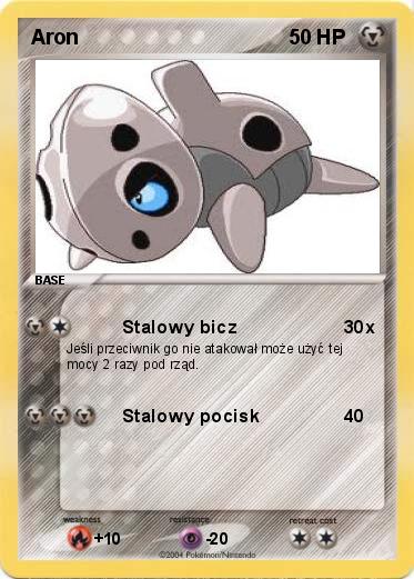 Pokemon Aron