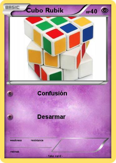 Pokemon Cubo Rubik