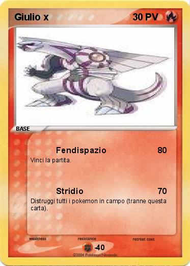 Pokemon Giulio x