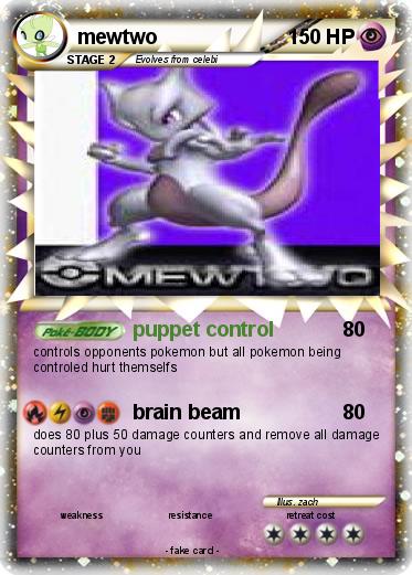 Pokemon mewtwo