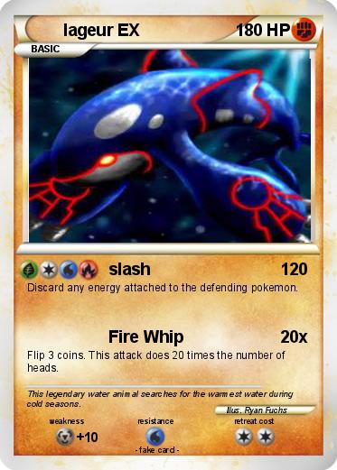 Pokemon lageur EX