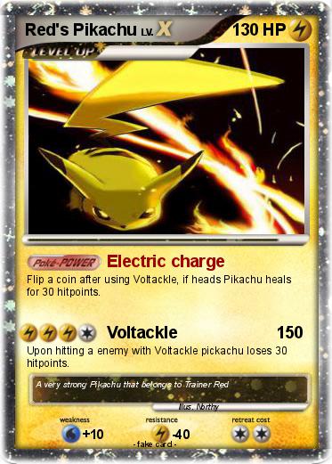 Pokemon Red's Pikachu