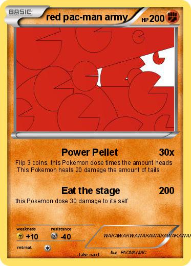 Pokemon red pac-man army
