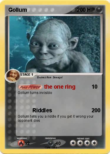 Pokemon Gollum