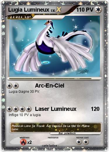 Pokemon Lugia Lumineux