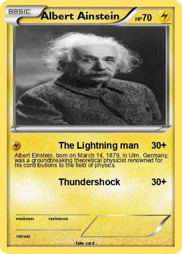 Pokemon Albert Ainstein