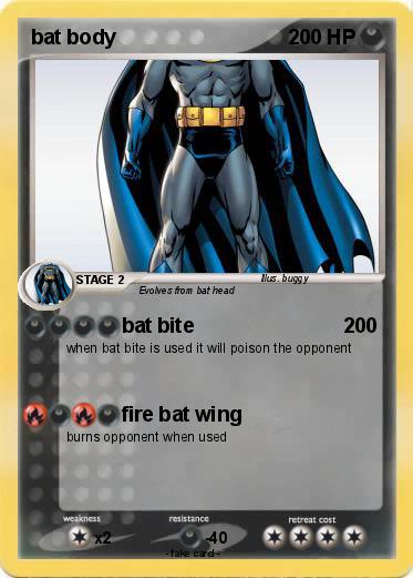 Pokemon bat body